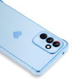 tok Samsung Galaxy A35 5G, Electro heart, kék + Full Glue Kerámiaüveg