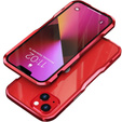 Teletok LUPHIE iPhone 13 Mini-hoz, Armor Bumper, piros