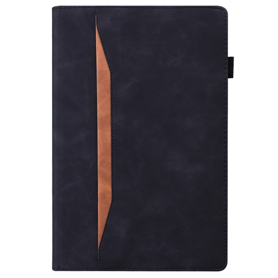 Tok Samsung Galaxy Tab A9+, Classic, tolltartóval, fekete