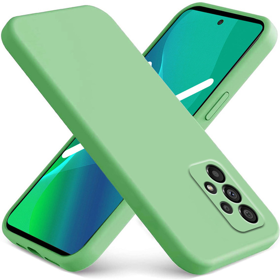 Telefontok a Samsung Galaxy A13 4G, Silicone Lite, menta