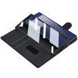 Tárca tok fekete tok patenttal Samsung Galaxy Z Fold 7 5G számára