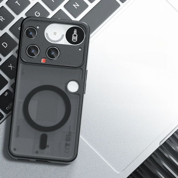 Tok Nothing Phone 3 5G-hoz, MagSafe, ERBORD Matt Case, fekete