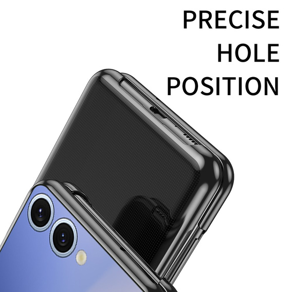 Fényes tok a Samsung Galaxy Z Flip7 készülékhez