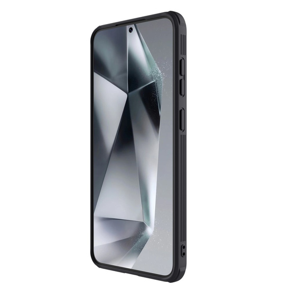 A Nillkin tok Samsung Galaxy S25+ Plus, CamShield Pro MagSafe, fekete