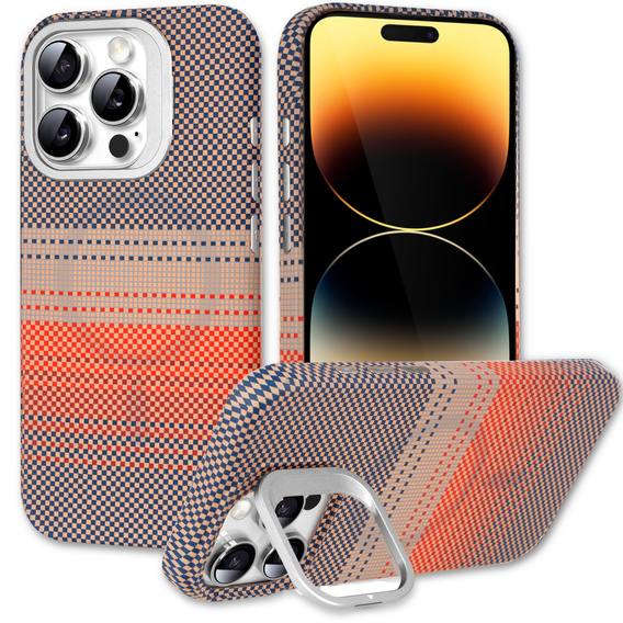 Tok iPhone 14 Pro Max készülékhez, Frame Kickstand, MagSafe, Sunset Grey 