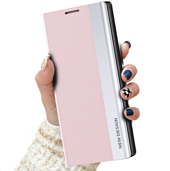 Pattintható tok a Samsung Galaxy A53 5G, Side Magnetic, rózsaszín