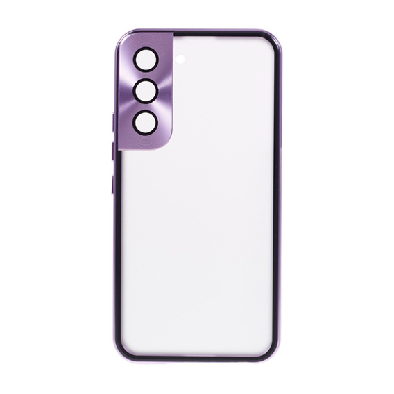 Telefontok a Samsung Galaxy S21, Magnetic Dual Glass, lila