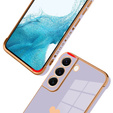 Telefontok a Samsung Galaxy S22, Electro heart, lila