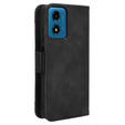 Pattintható tok a Motorola Moto G24 / G24 Power / G04, Card Slot, fekete