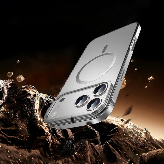 Fémkeretes tok MagSafe-hez iPhone 17 Pro Max készülékhez