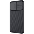 Tok iPhone 13 Pro, páncélozott Nillkin, CamShield Pro, kék