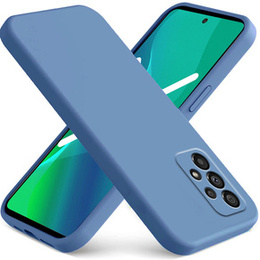 Telefontok a Samsung Galaxy A53 5G, Silicone Lite, kék