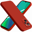 Telefontok a Realme C35, Silicone Lite, piros
