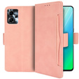 Pattintható tok a Motorola Moto G13 4G / G23 4G, Card Slot, rózsaszín