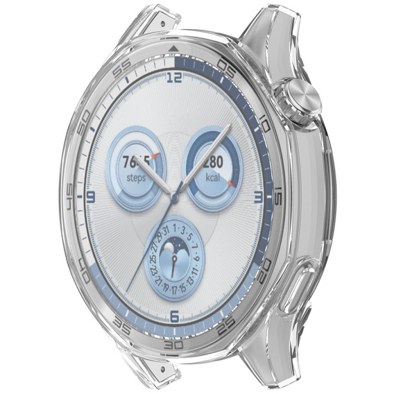 2in1 tok képernyővédővel Huawei Watch GT 5 46mm, átlátszó