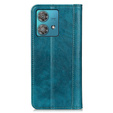 Telefontok a Motorola Moto G84 5G, Wallet Litchi Leather, zöld