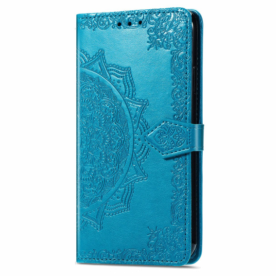 Pattintható tok a Infinix Hot 40i, Mandala, kék