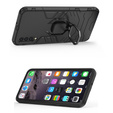 Telefontok a Samsung Galaxy A50, Kickstand Ring, fekete