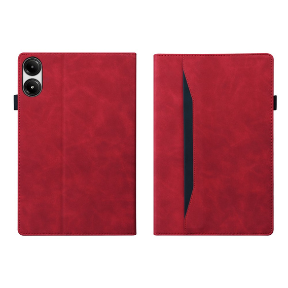 Tok Xiaomi Redmi Pad Pro / Xiaomi Poco Pad, Classic, tolltartóval, piros