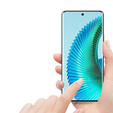 Mocolo Full Glue edzett üveg a következőkhöz Honor Magic 6 Lite 5G, fekete keret