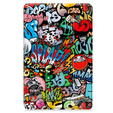 Tok Lenovo Yoga Tab Plus, Smartcase, graffiti