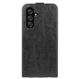 Pattintható tok a Samsung Galaxy M34, Flip, fekete