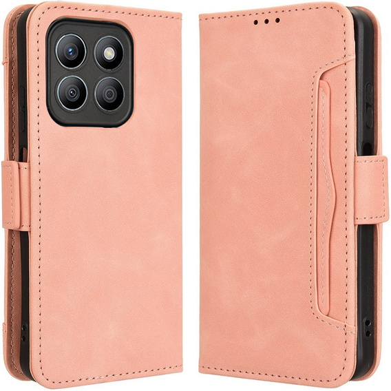Pattintható tok a Motorola Moto G86 Power 5G, Card Slot, rózsaszín