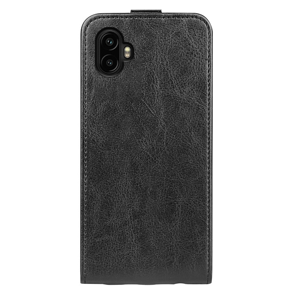 Pattintható tok a Samsung Galaxy Xcover 7 Pro, Flip, fekete