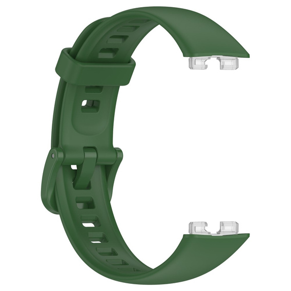 Silikonowy Gumowy Pasek do Huawei Band 8, zielony