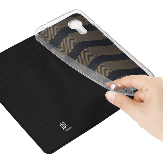 Dux Ducis Telefontok a Samsung Galaxy Xcover 7, Skinpro, fekete