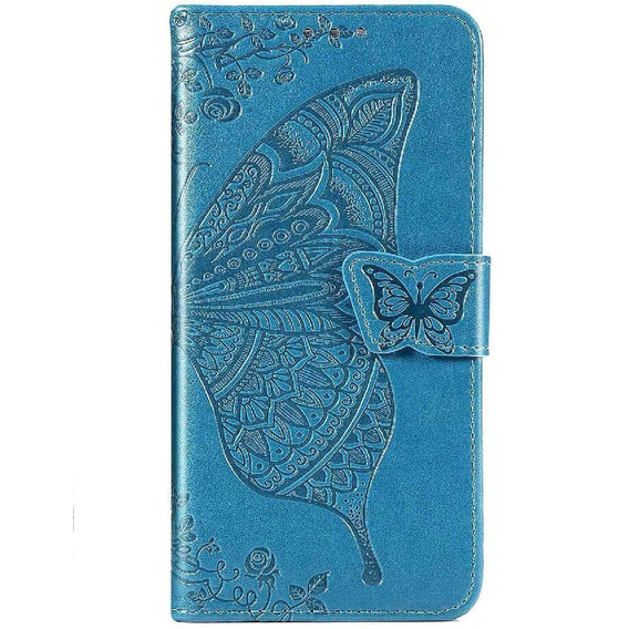Pattintható tok a Realme Note 50, Butterfly, kék