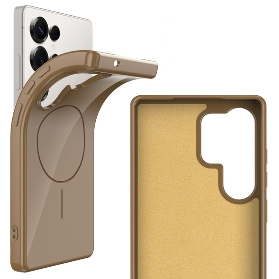 Telefontok a Samsung Galaxy S25 Ultra, GKK Leather, fekete