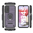 Telefontok a Samsung Galaxy M34, KickStand Camera Lens, lila