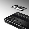 Leather+PC bőr tok állvánnyal, üveggel és tollal Samsung Galaxy Z Fold6 5G készülékekhez