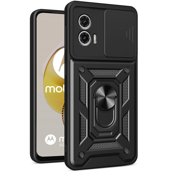 Telefontok a Motorola Moto G73 5G, CamShield Slide, fekete