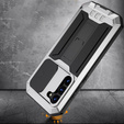 Páncélozott tok a Samsung Galaxy S23 Plus, R-JUST CamShield Slide, ezüst