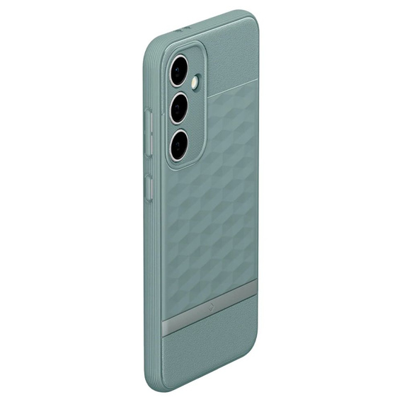 A Spigen által gyártott Caseology tok a Samsung Galaxy S24 FE, Parallax, zöld 
