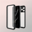 Tok iPhone 17 Pro Max készülékhez, IP68 vízálló Redpepper, fekete