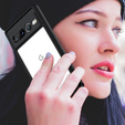Tok Google Pixel 7 Pro 5G, Fusion Hybrid, kameravédelemmel, átlátszó / fekete