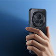 DuxDucis tok Honor Magic 6 Pro 5G, Aimo case, átlátszó / fekete