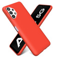 Telefontok a Samsung Galaxy A32 5G, Silicone Lite, piros