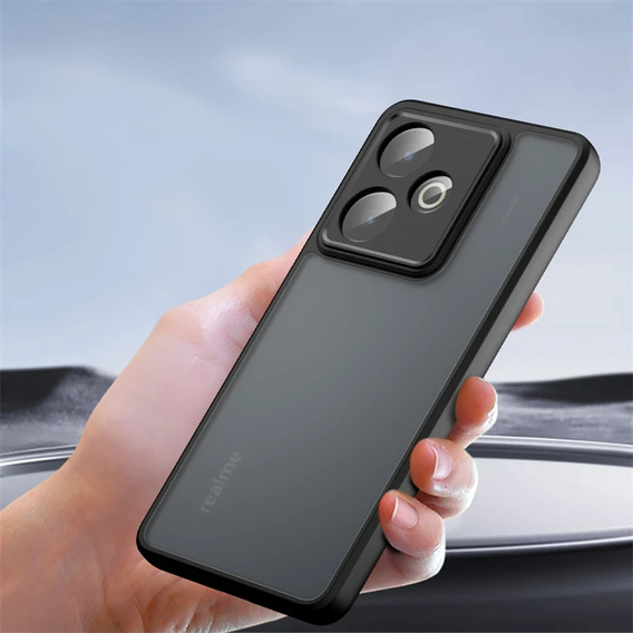 Telefontok a Realme GT 7 / 7T, Fusion Hybrid, átlátszó / fekete