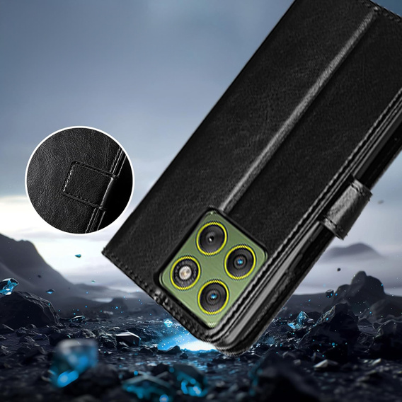 Crazy Horse Wallet flip tok Motorola Edge 70 készülékhez