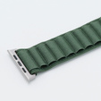 Nylon szíj Apple Watch 1/2/3/4/4/5/6/7/8/SE/ULTRA 42/44/45/45/49mm, zöld