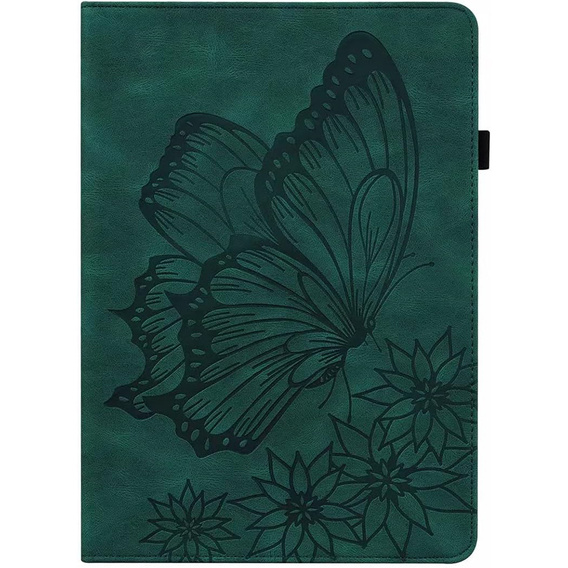 Telefontok a Lenovo Tab M9, Wallet Pen Slot, butterflies, barna