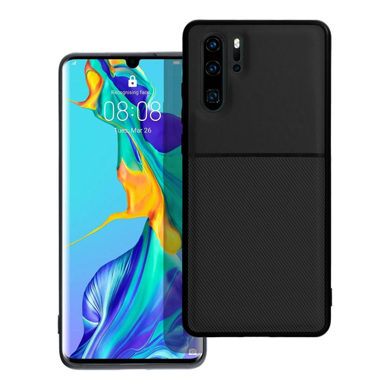 tok Huawei P30 Pro, mágneses markolatlemezzel, fekete
