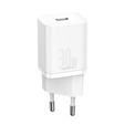 Baseus Super Si PD 30 W-os hálózati töltő, 1× USB-C okostelefonokhoz