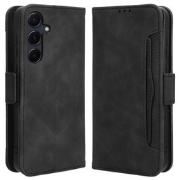 Pattintható tok a Samsung Galaxy A35 5G, Card Slot, fekete