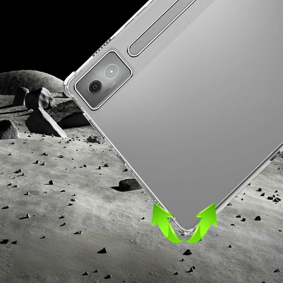 Tok Lenovo Idea Tab Pro 12.7" készülékhez, szilikon, átlátszó