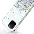 Telefontok a Huawei Nova Y61, Glittery, átlátszó